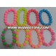 HOT Customized personalised wholesale dropship silicone uv bracelet for kids adults promotional gift